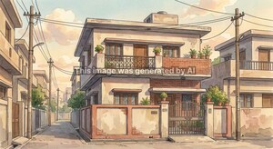  Independent House – Exterior View View at Balaganj - for Sale