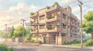  Apartment – Exterior View View at Nihalpur Mundi - for Sale