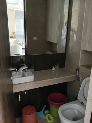 Bathroom in 3 BHK Apartment at Lodha Parkside, Worli – for Sale