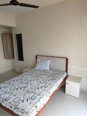 Bedroom in 2 BHK Apartment at Gagangiri Elanza CHS, Mulund East – for Rent