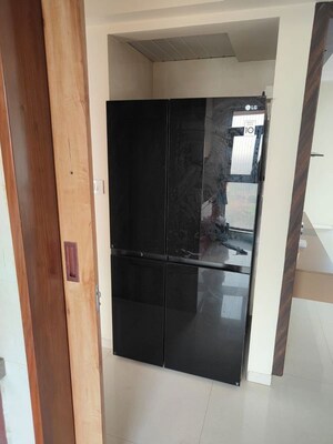 Balcony in 2 BHK Apartment at Gagangiri Elanza CHS, Mulund East – for Rent