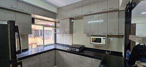 Kitchen in 3 BHK Apartment at Jai Shiv Sagar CHS, Chembur – for Rent