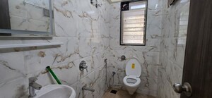 Bathroom in 3 BHK Apartment at Jai Shiv Sagar CHS, Chembur – for Rent