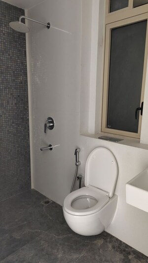 Bathroom in 2 BHK Apartment at Lodha The Park, Worli – for Rent