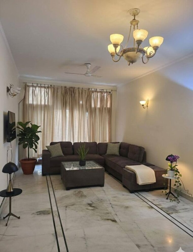 Living Room, dlf phase v 1 Bedroom 1050 Sq.Ft. Apartment In Dlf Phase V Gurgaon 10427823