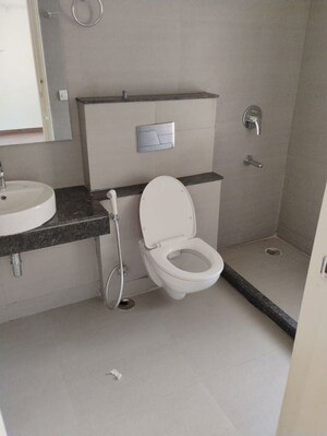 Bathroom in 4 BHK Apartment at Godrej Meridien, Sector 106 – for Rent