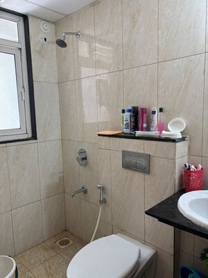 Bathroom in 1 BHK Apartment at Kolte Patil R10, Hinjewadi – for Rent