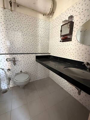 Bathroom in 3 BHK Apartment at Ishwar Parmar Trade Centre, Agarkar Nagar – for Rent