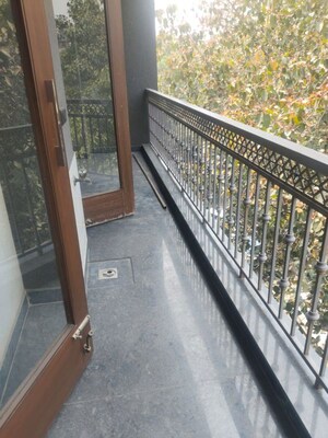 Balcony in 3 BHK Builder Floor at Greater Kailash I – for Rent