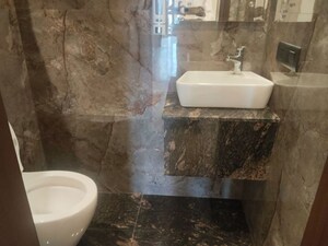 Bathroom in 3 BHK Builder Floor at Greater Kailash I – for Rent