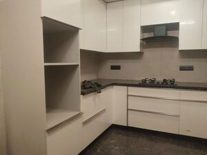 Kitchen in 3 BHK Builder Floor at Greater Kailash I – for Rent