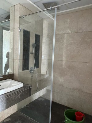 Bathroom in 3 BHK Apartment at Lokhandwala Minerva Mahalaxmi, Mahalaxmi – for Rent