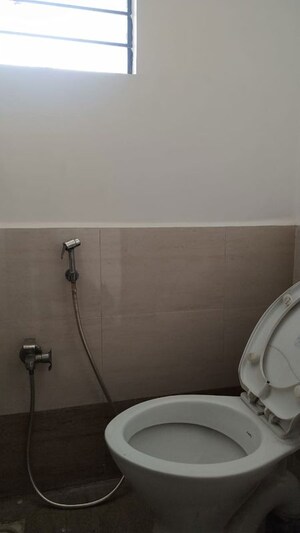 Bathroom in 1 BHK Apartment at Dreams Residency, Vishrantwadi – for Rent