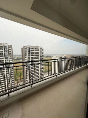 Balcony in 3.5 BHK Apartment at Conscient Heritage Max, Sector 102 – for Rent