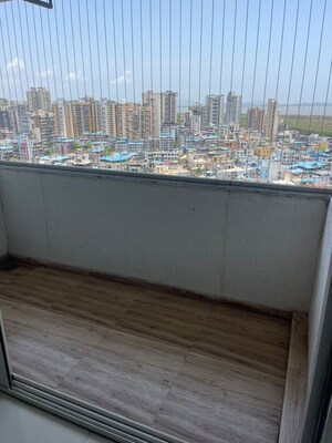 Balcony in 2 BHK Apartment at Chamunda Serene, Seawoods – for Rent