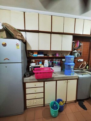 Kitchen in 2 BHK Apartment at Mahakali Model Town, Jogeshwari East – for Rent