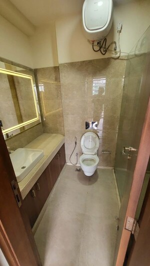 Bathroom in 3 BHK Apartment at M3M Golf Estate, Sector 65 – for Rent