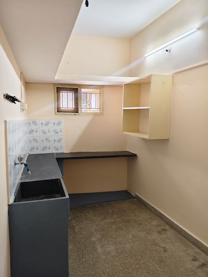 Kitchen in 1 BHK Builder Floor at Btm Layout – for Rent