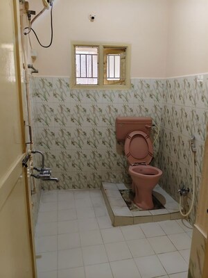 Bathroom in 1 BHK Builder Floor at Btm Layout – for Rent