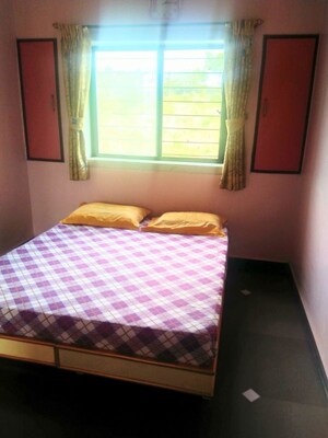 Bedroom in 4 BHK Apartment at Sahawas Society – for Rent