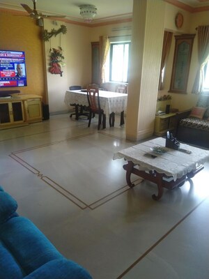Living Room in 4 BHK Apartment at Sahawas Society – for Rent