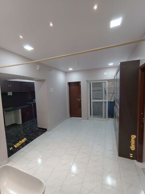 Dining area in 3 BHK Apartment at Suryaraopeth – for Rent