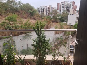 Balcony in 2.5 BHK Apartment at Mont Vert Belbrook, Bhugaon – for Rent