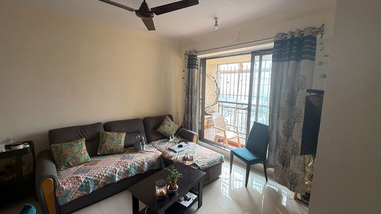 Living Room, lake-home 2 Bedroom 1050 Sq.Ft. Apartment In Powai Mumbai 10428227