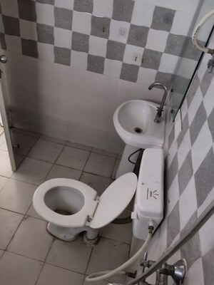 Bathroom in 2.5 BHK Apartment at Gaur City 2 - 16th Avenue, Sector 16c Greater Noida – for Rent