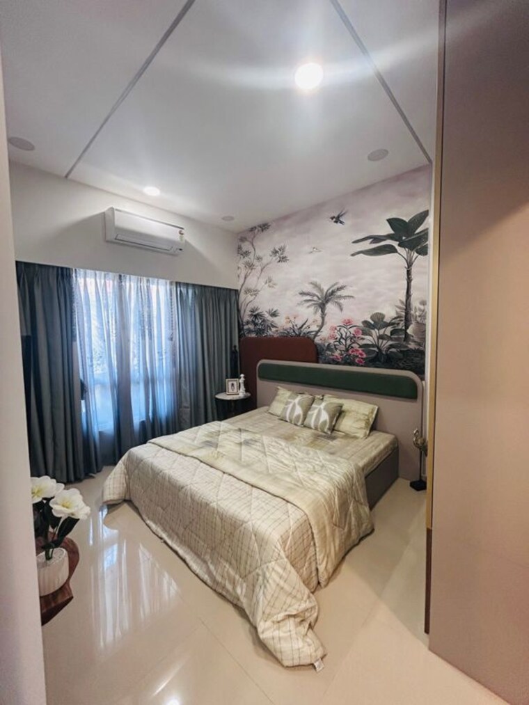 Bedroom, puranik-rumah-bali-phase-ii 2 Bedroom 660 Sq.Ft. Apartment In Ghodbunder Road Thane 10428446
