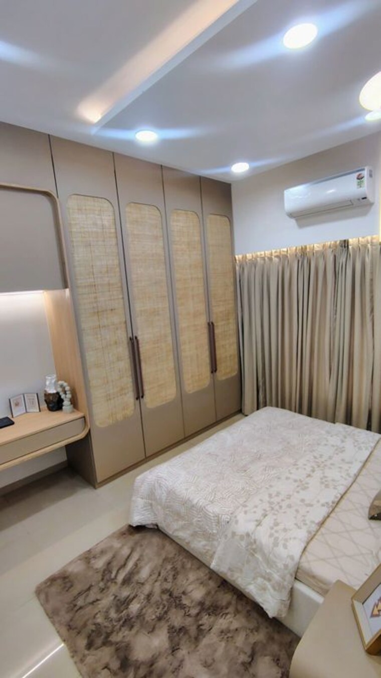 Bedroom, puranik-rumah-bali-phase-ii 2 Bedroom 660 Sq.Ft. Apartment In Ghodbunder Road Thane 10428446