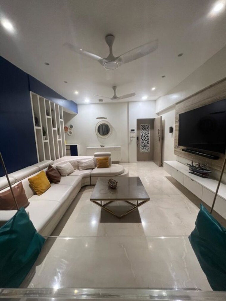 Living Room, dynamic-panchsheel-heights 3 Bedroom 1350 Sq.Ft. Apartment In Kandivali West Mumbai 10428401