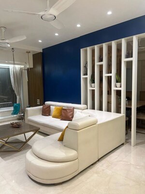 Living Room in 3 BHK Apartment at Dynamic Panchsheel Heights, Kandivali West – for Sale