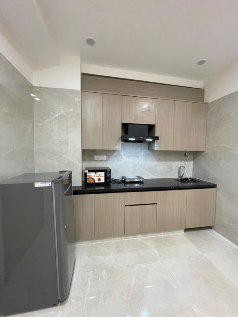 Kitchen, sector 31 1 Bedroom 760 Sq.Ft. Builder Floor In Sector 31 Gurgaon 10428453