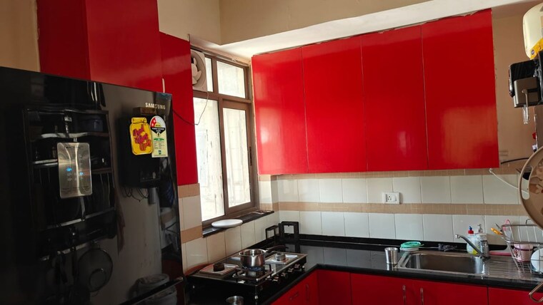Kitchen, unitech-uniworld-gardens-2 2 Bedroom 1050 Sq.Ft. Apartment In Sector 47 Gurgaon 10428455