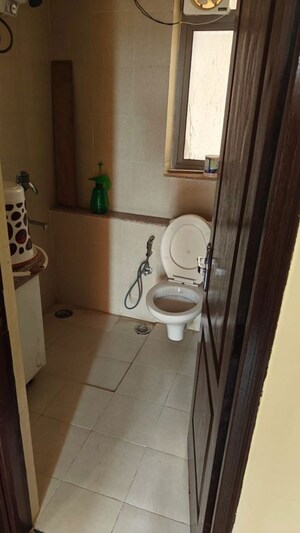 Bathroom in 2 BHK Apartment at Unitech Uniworld Gardens 2, Sector 47 – for Rent
