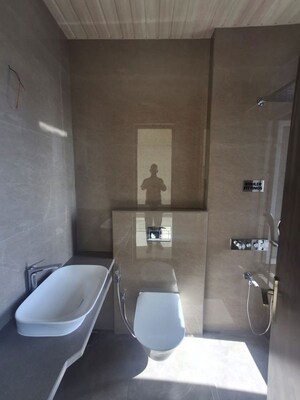 Bathroom in 3 BHK Apartment at Moraj Opulence, Mahim – for Sale