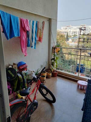 Terrace in 2 BHK Apartment at Pandurang Colony – for Rent