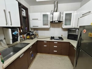 Kitchen in 3 BHK Builder Floor at Chittaranjan Park – for Sale