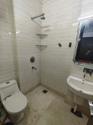Bathroom in 3 BHK Builder Floor at Chittaranjan Park – for Sale