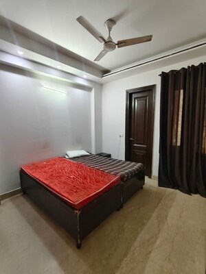 Bedroom in 3 BHK Builder Floor at Chittaranjan Park – for Sale
