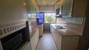 Kitchen in 3 BHK Apartment at Bandra West – for Rent
