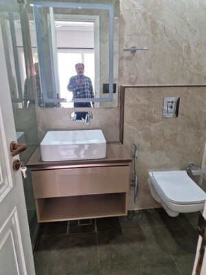 Bathroom in 3 BHK Builder Floor at Greater Kailash ii – for Sale