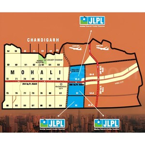  Industrial Plot – Map Location View at Sector 82 - for Sale