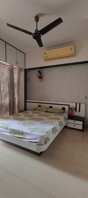 Bedroom in 3 BHK Apartment at Unique Twins Tower CHS, Kharghar Sector 20 – for Rent