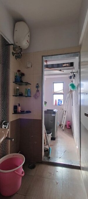 Bathroom in 3 BHK Apartment at Unique Twins Tower CHS, Kharghar Sector 20 – for Rent