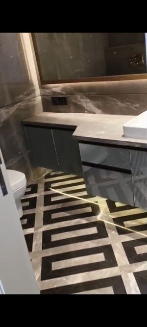 Staircase in 4 BHK Builder Floor at Greater Kailash I – for Rent