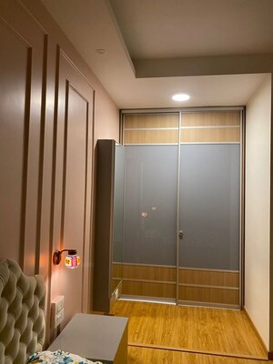 Building Lobby in 3 BHK Apartment at LnT Realty Crescent Bay, Parel – for Rent