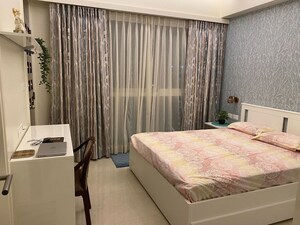 Bedroom in 3 BHK Apartment at LnT Realty Crescent Bay, Parel – for Rent
