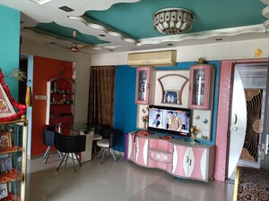 Living Room in 2 BHK Apartment at Armstrong Hex Blox, Kharghar – for Rent